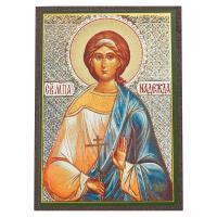 Икона мученицы Надежды Римской, МДФ, 6х9 см