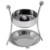 Кадильница латунная, никелирование, 8,3х9,8 см, У 13-0191