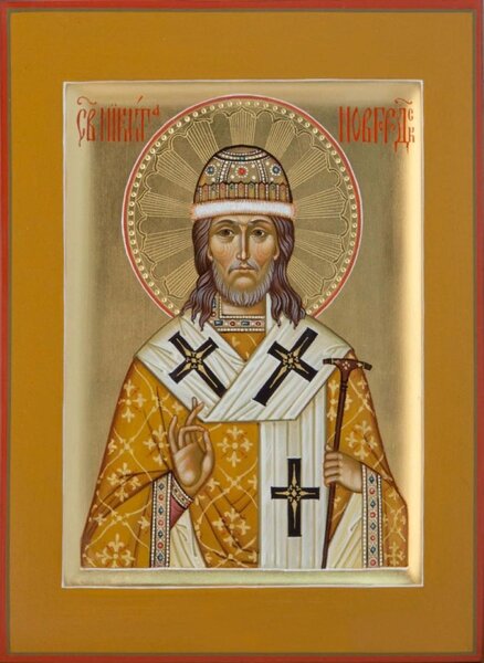 Святитель Никита Печерский, епископ Новгородский, затворник