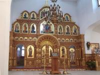 Иконостас со сложной архитектурой и резьбой, г. Москва, Домодедово