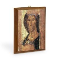 Икона Спасителя "Спас Звенигородский", на холсте с золочением