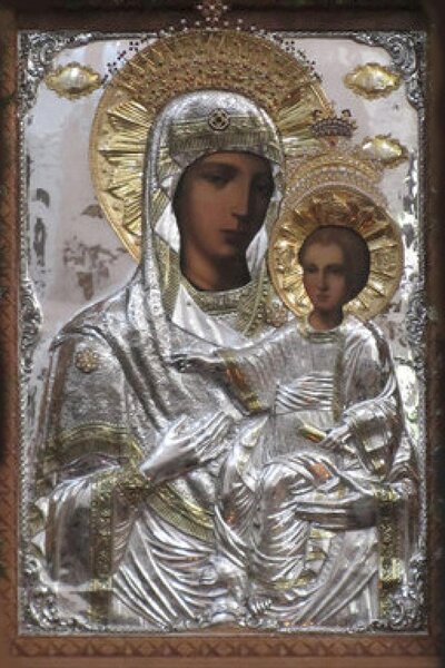 Икона Богородицы «Самонаписавшаяся» («Продромитисса», «Предтеченская», «Ясская», «Молдавская-Румынская»)
