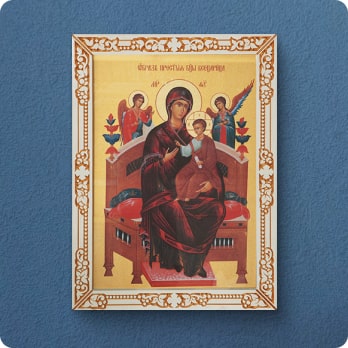Иконы в резной раме