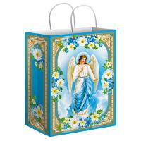 Пакет подарочный ламинированный №10, 22х10х31 см