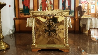 Фотоотзыв: Панихидный стол в храме Сергия Радонежского