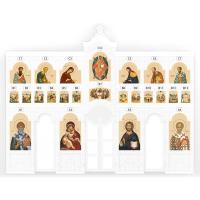 Набор икон для трехъярусного "Суздальского" иконостаса