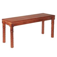 Лавка храмовая "Курская", цвет "кипарис", короткая, 99х33х44 см