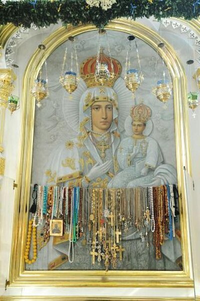Икона Богородицы «Одигитрия» Супрасльская