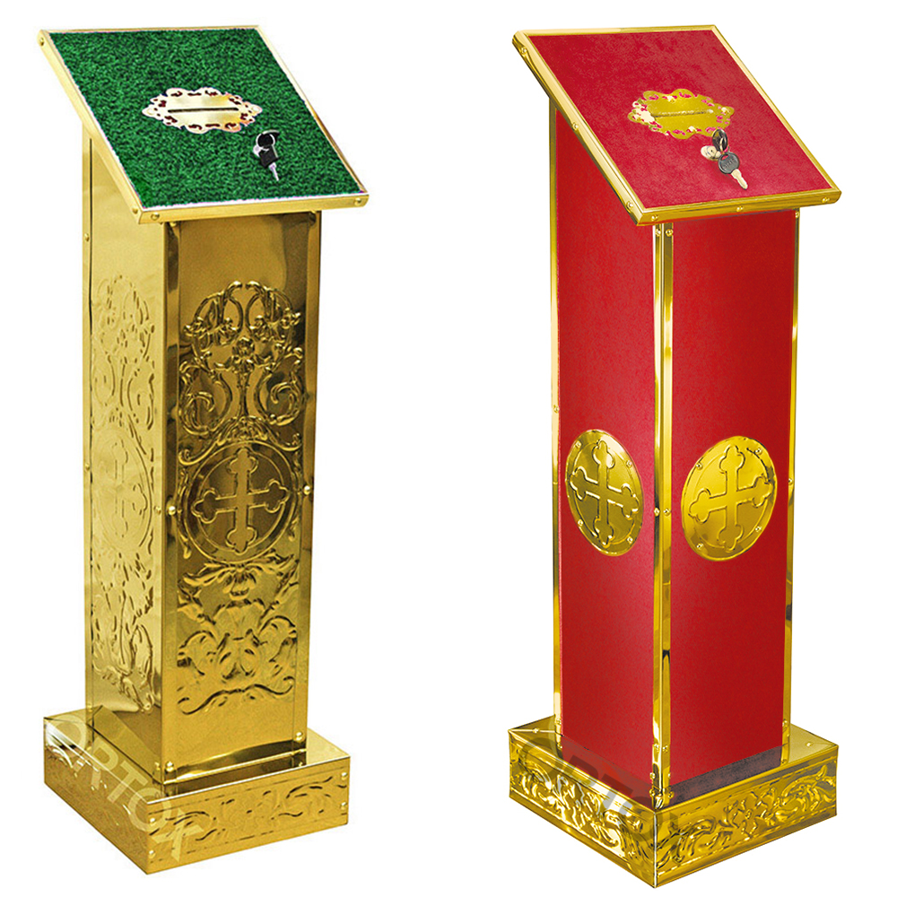 Ящики для пожертвований 3-1223 и 3-1842 в храме в честь Воскресения Христова д Игнатово.jpg
