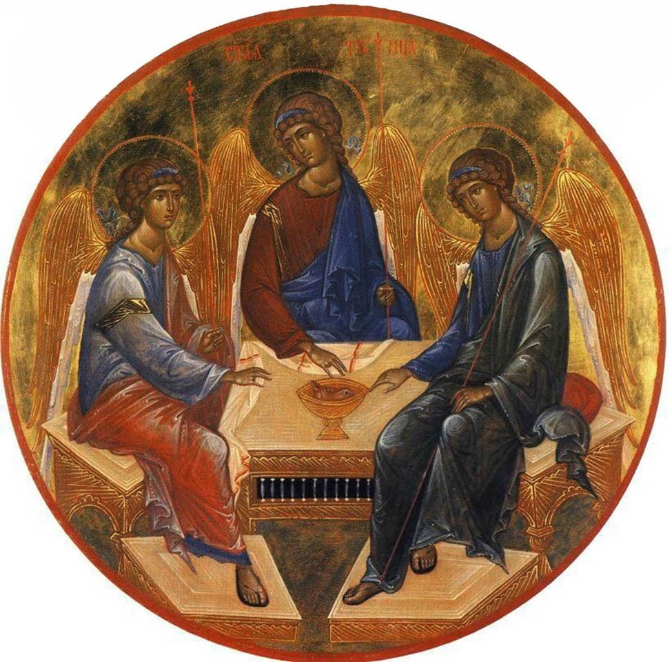 Икона Пресвятой троицы