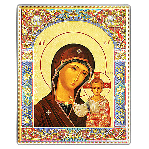 Икона на бронепластине