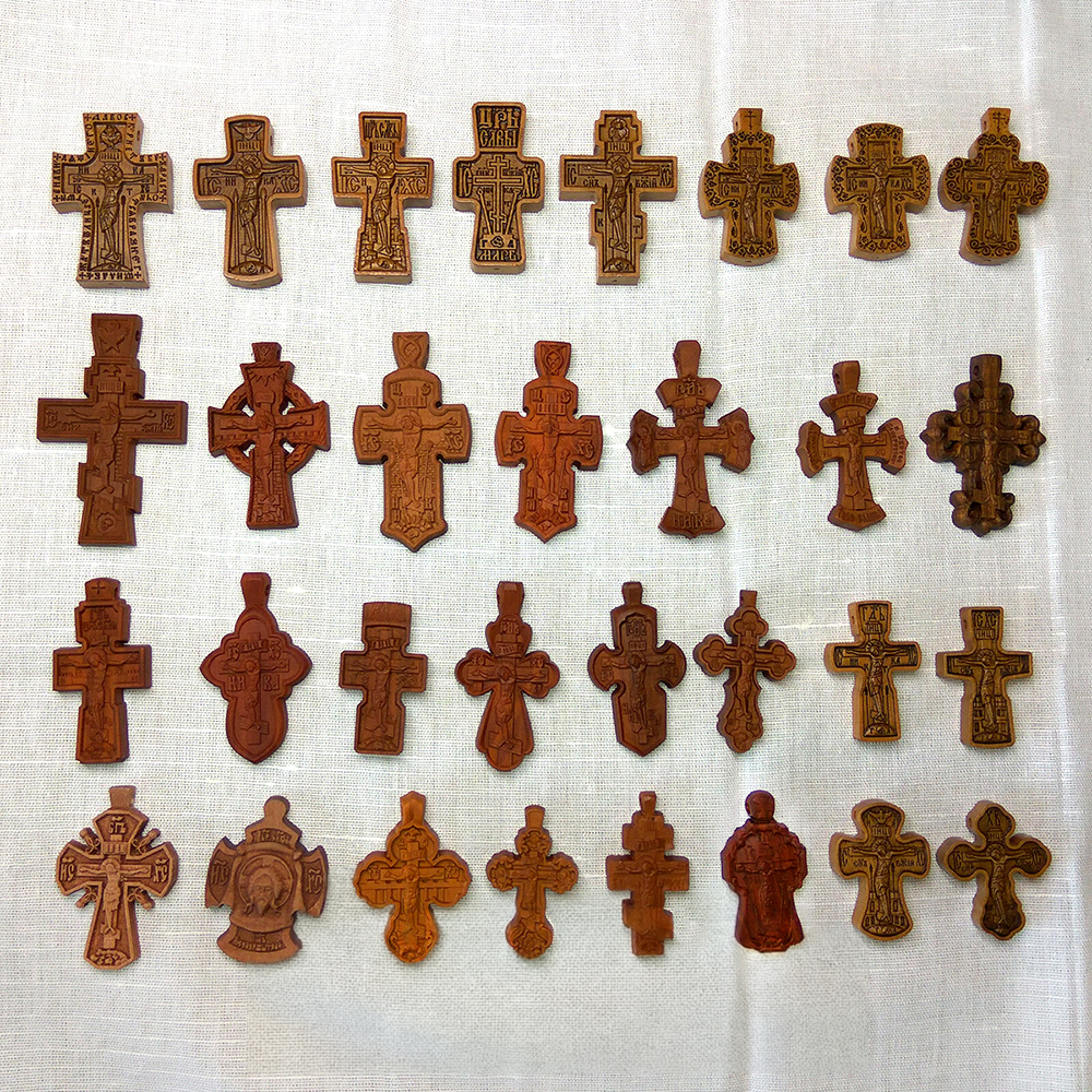 Деревянные крестики