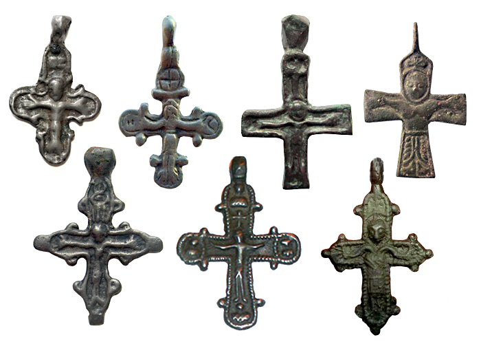 Древнерусские нательные кресты, XI-XIII вв
