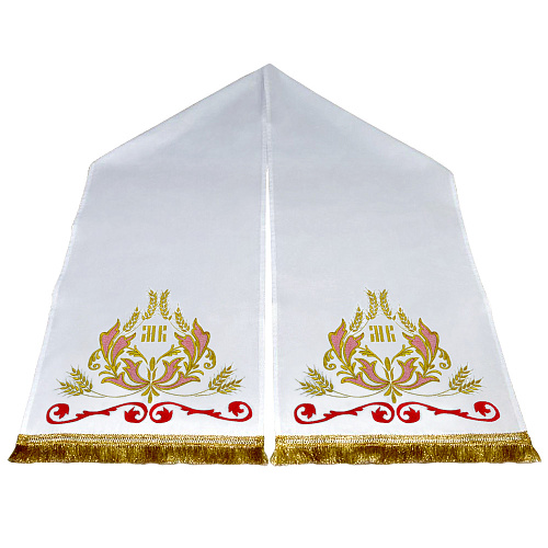 Рушник архиерейский вышитый "Корона", 210х40 см
