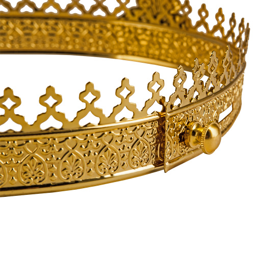 Венцы венчальные, пара, с камнями, высота 8 см фото 5 Венцы венчальные, пара, с камнями, высота 8 см фото 5