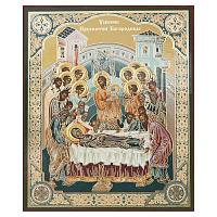 Икона Успения Пресвятой Богородицы, МДФ, 10х12 см