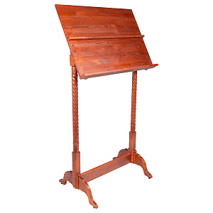 Аналой клиросный "Курский", цвет "кипарис", колонны (70х58х165 см)
