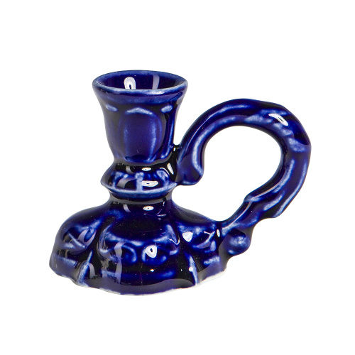 Подсвечник настольный керамический с ручкой, 5,6х4,2 см фото 2