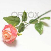 Цветы искусственные "Ветка розы" №4, цвет микс