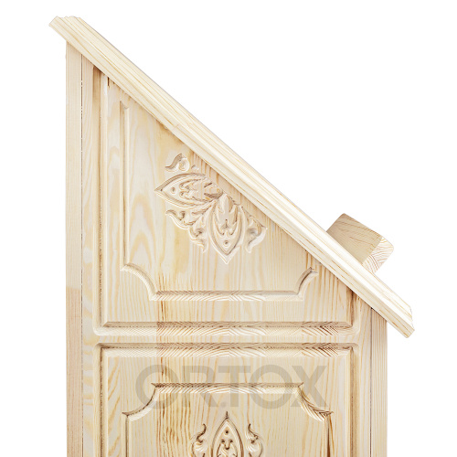 Аналой боковой "Иркутский", цвет "натуральное дерево", 44х44х120 см фото 5