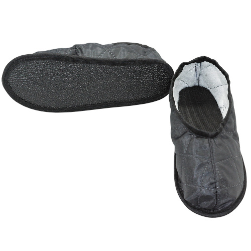 Тапочки погребальные черные фото 2