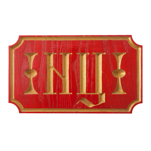 Крест-голгофа напольная с предстоящими, цветная роспись, резьба фото 4 Крест-голгофа напольная с предстоящими, цветная роспись, резьба фото 4