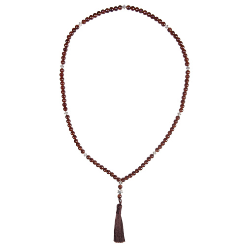 Четки из поделочного камня с разделителями, на 100 бусин, №2 фото 3