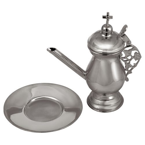 Чайник для теплоты, латунь, никелирование, высота 17 см фото 4 Чайник для теплоты, латунь, никелирование, высота 17 см фото 4