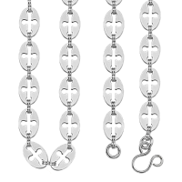 Цепь серебряная для наперсного креста или панагии