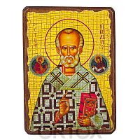 Икона святителя Николая Чудотворца, под старину №1