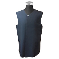 Жилет для священнослужителей черный летний, костюмная ткань