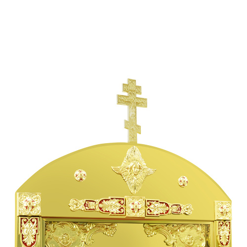 Жертвенник с иконой "Моление о чаше" в киоте, литье, 90х70х97 см фото 5