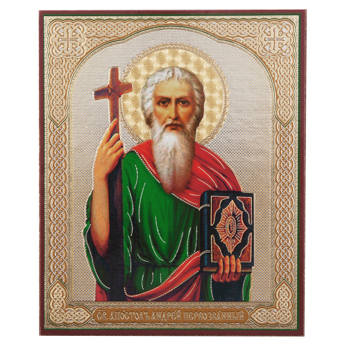 Икона апостола Андрея Первозванного, МДФ №1 фото 2