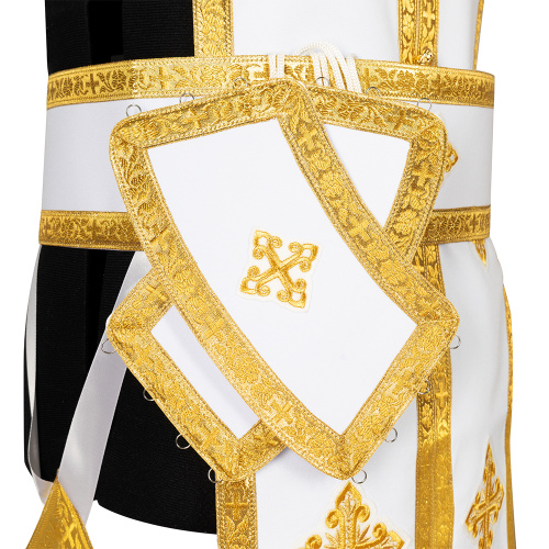 Иерейское облачение греческое белое фото 6