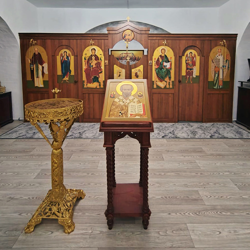Иконостас "Самарский" одноярусный, цвет "ноче экко", 608х40х275 см фото 6