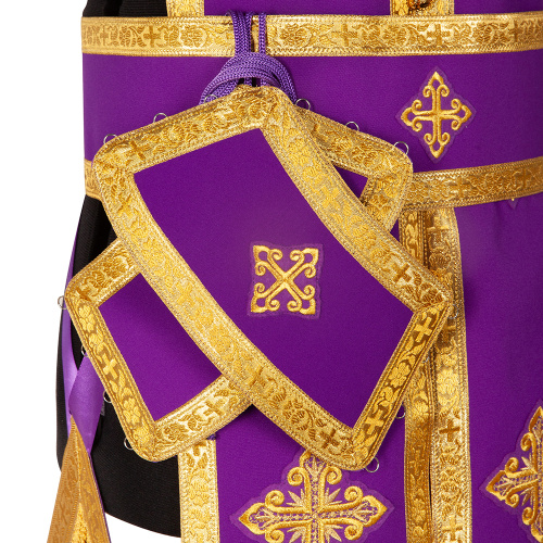 Иерейское облачение греческое фиолетовое фото 6