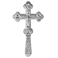 Крест напрестольный / требный латунный, 12x21 см, У 3-2162 Крест напрестольный / требный латунный, 12x21 см, У 3-2162