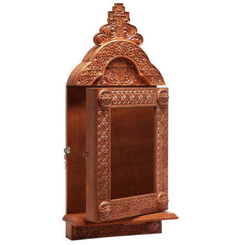 Киот настенный "Ярославский" светлый, 100х16х185 см  фото 8