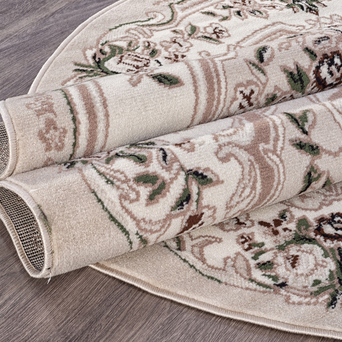 Ковер овальный бежевый, ворс из полипропилена №1 фото 2 Ковер овальный бежевый, ворс из полипропилена №1 фото 2