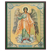Икона Ангела Хранителя, МДФ, 15х18 см