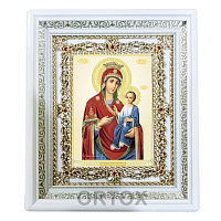 Икона Божией Матери "Иверская", 24х28 см, багетная рамка