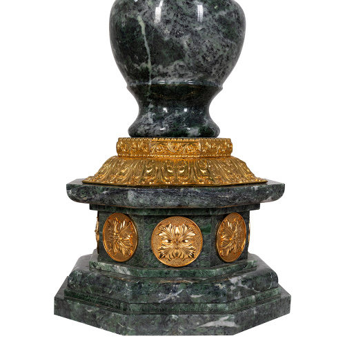 Подсвечник напольный песковой, натуральный камень, №3, высота 128 см фото 6