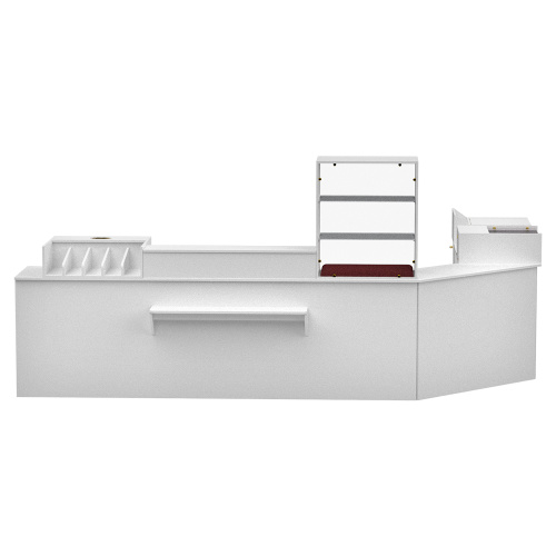 Свечная лавка "Самарская". Компоновка №5 белая фото 4