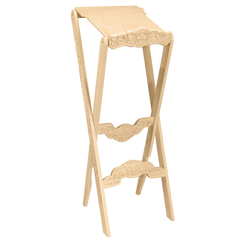 Аналой раскладной "Суздальский", цвет "натуральное дерево", высота 123 см