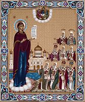 Купить богородица боголюбская (московская), каноническое письмо, сп-0085
