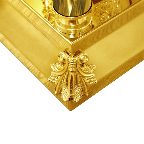 Облачение на престол "Гефсиманское", эмаль, литье, высота 107 см фото 4