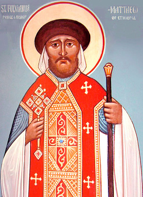 Святитель Фулвиан (в Крещении Матфей), епископ Эфиопский, князь