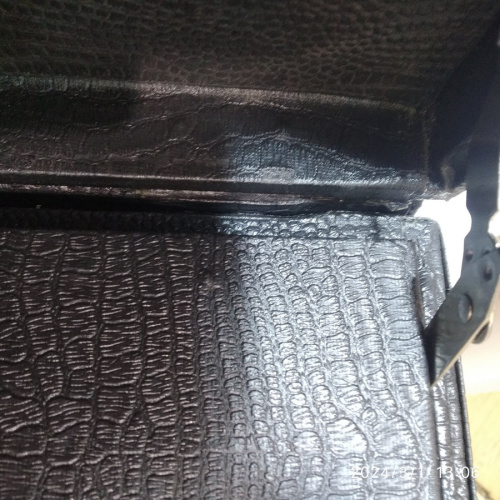 Требный чемодан без наполнения, 49,5х34,5х11 см, экокожа, У-1097 фото 4
