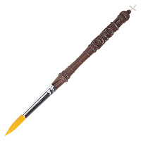 Стрючица с деревянной резной ручкой, длина 20 см