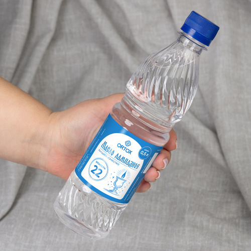 Масло лампадное вазелиновое "ORTOX", 0,5 л (вязкость 22), упаковка 20 шт. фото 3